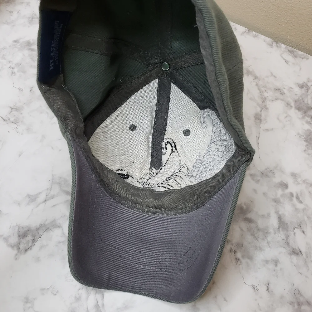 Blue Ocean Scorpion Embroidered Cap